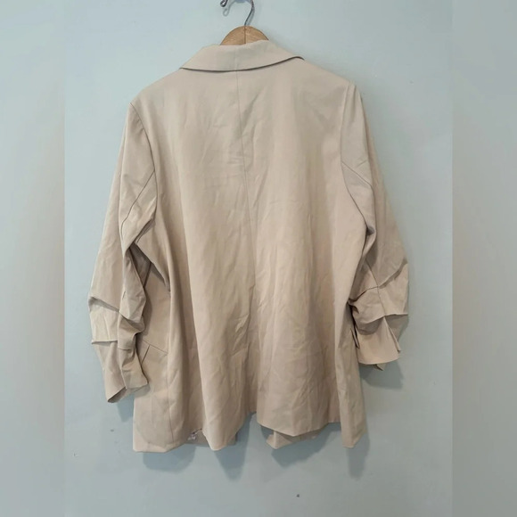 Skies are Blue Curvy Pink Blush Blazer Size 2X NWT. 1242 - Picture 11 of 13